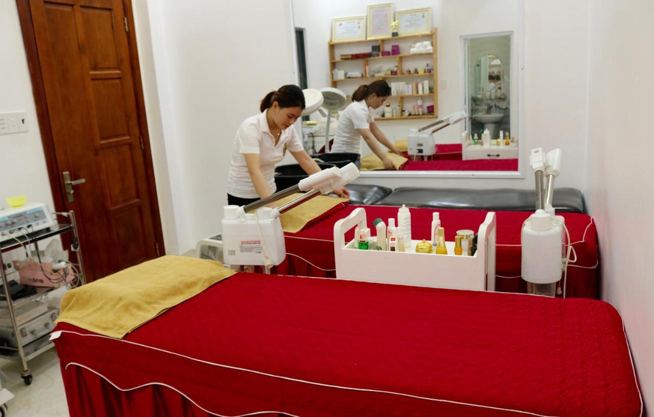 Hoa Anh Dao Motel Chi Khu Co Ong Exteriör bild